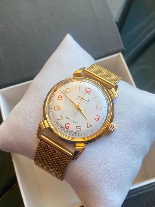 Наручные часы Родина 1 МЧЗ "Сделано в СССР" - механика, ручной завод