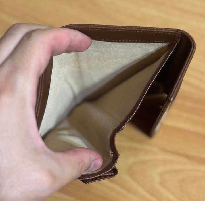 Гаманець Vintage Burberrys Nova Check Leather Wallet Оригінал