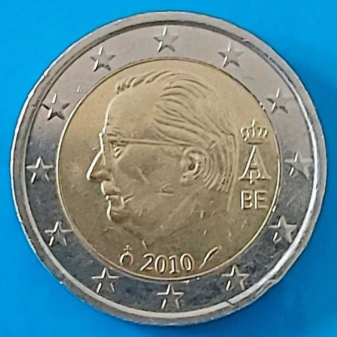 2 Euros de 2010, da Bélgica, Alberto II