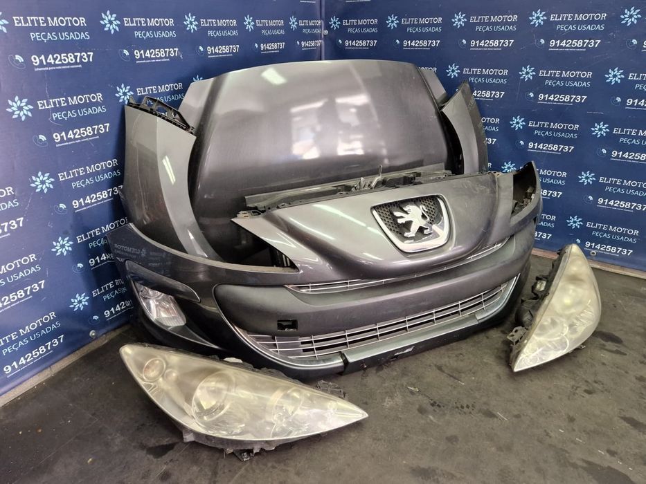 Frente completa usada PEUGEOT 308 1.6 HDI capot parachoques oticas