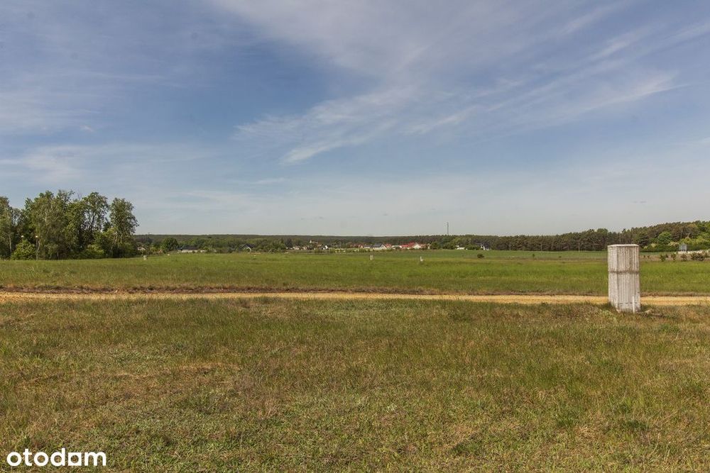 Przytok: 1275m2 pod dom. Media na działce