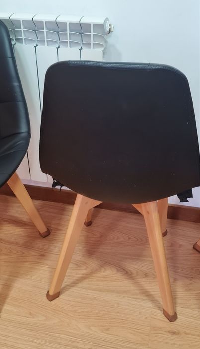Cadeiras napa preta
