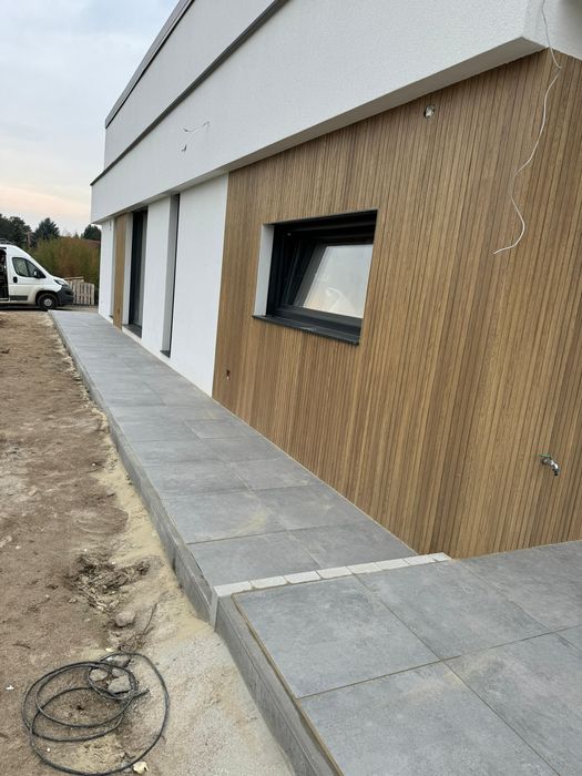 Układanie kostki brukowej, tarasów, podjazdów, schodów
