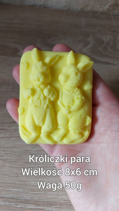 Mydełko glicerynowe. Wielkanoc. Rękodzieło