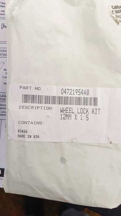 pacifica zestaw do kol