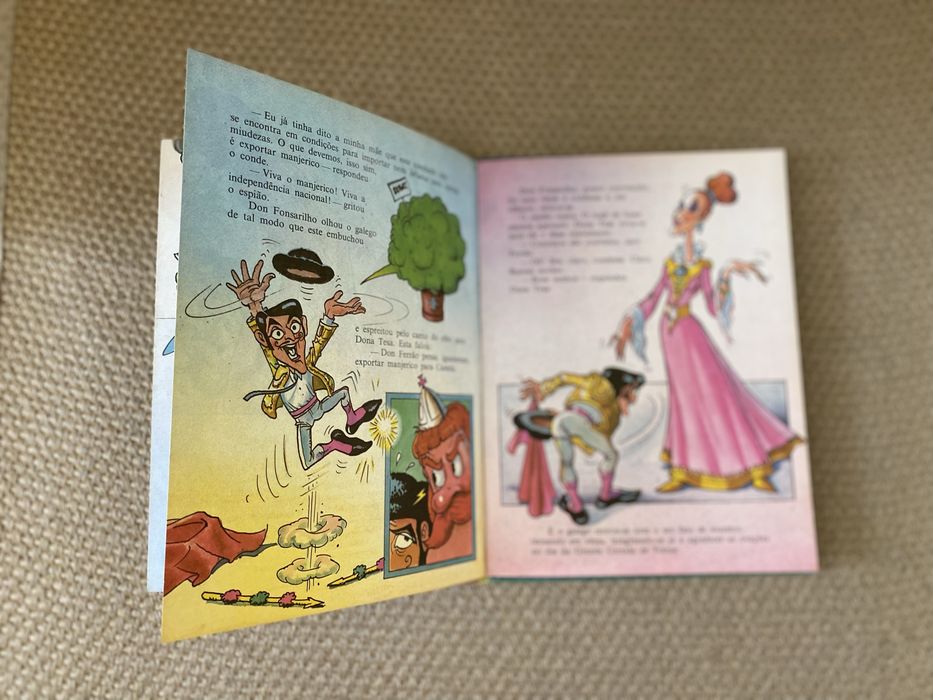 2 Livros Don Fonsarilho & Santa Pança - anos 80