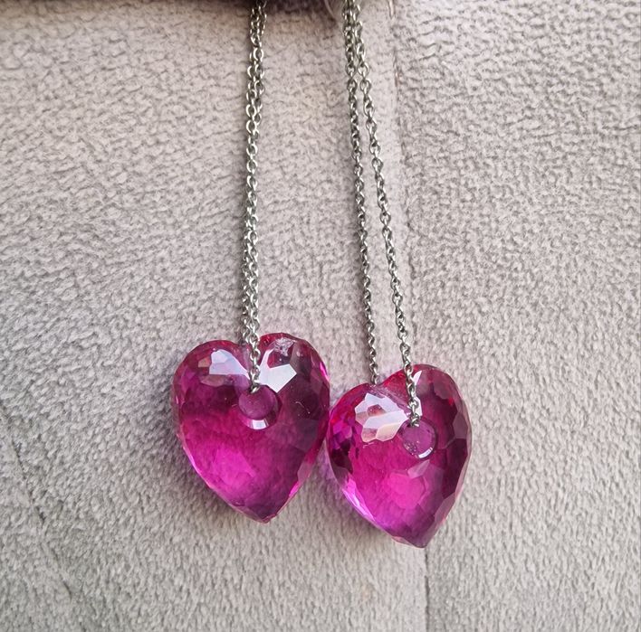 Biżuteria Swarovski serduszka