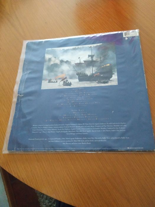 Álbum de vinil dos Vangelis.
