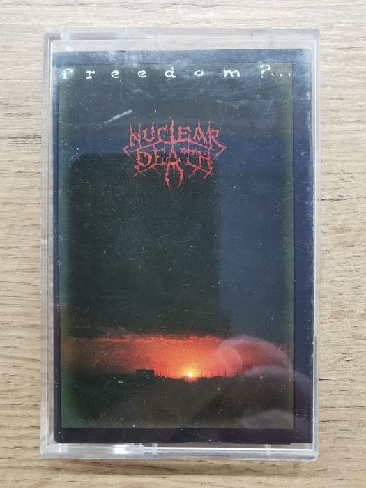 Nuclear Death - Freedom?... KASETA MAGNETOFONOWA (Flabby Records 1992) polski Oldschool Metal