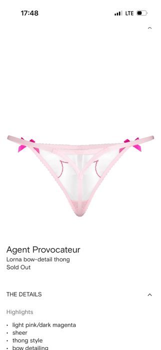 Трусики Agent Provocateur оригинал, с бутика