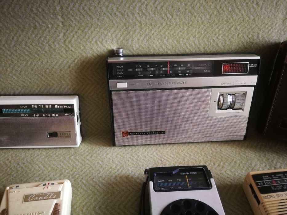 Radio - Philips, Aiwa, Panasonic, Sharp, Sanyo, Candele, Gran Prix, Unitra PRL