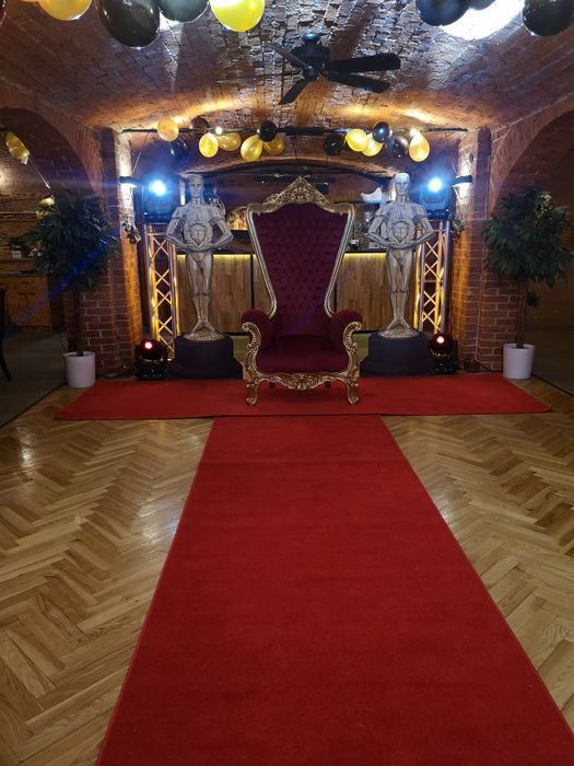 Tron złoty na jubileusz, urodziny, Mikołaja
