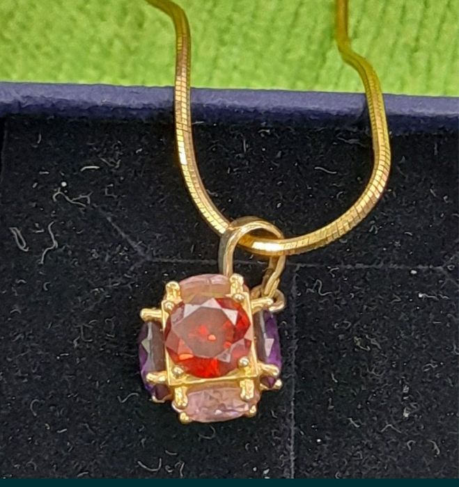 Цепочка с подвесом Swarovski