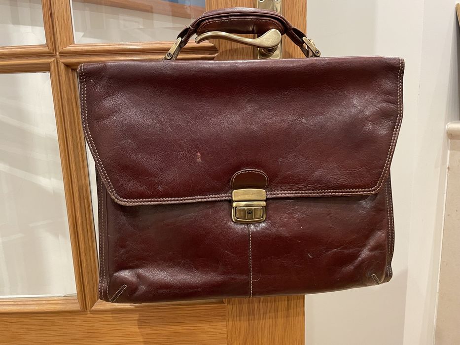 Mala executivo em pele