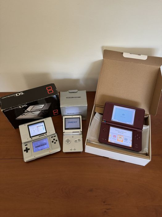 Consolas Nintendo e PlayStation (PSP)