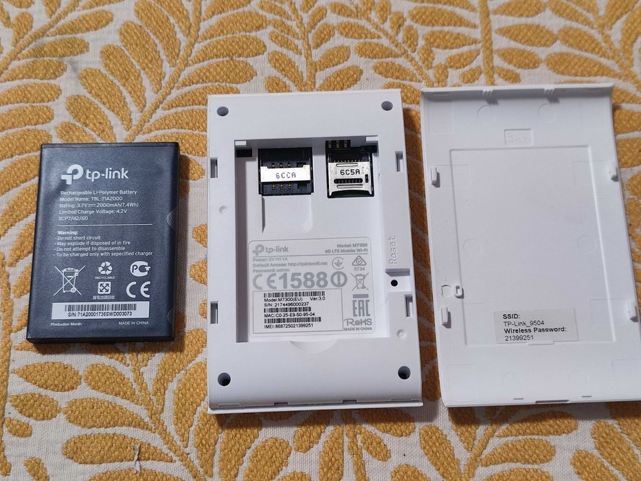 Tp-Link M7300 v.3.0 Router 4G Hotspot