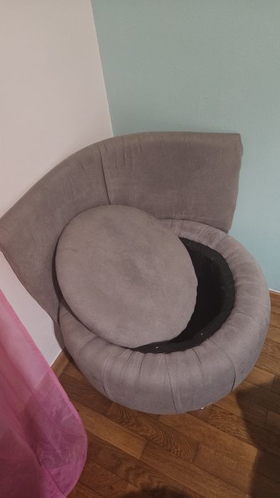 Poltrona feita artezanalmente a medida