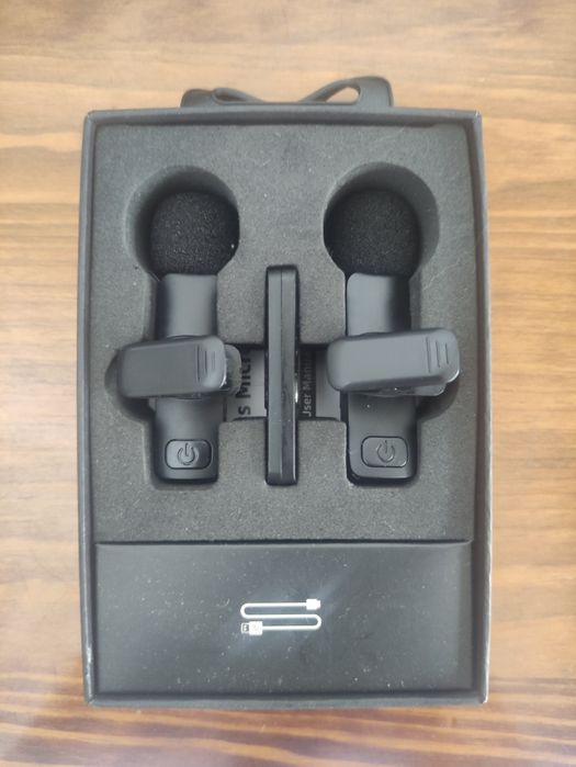 Kit 2 microfones sem fios lapela, ubc-c64751909724545121
