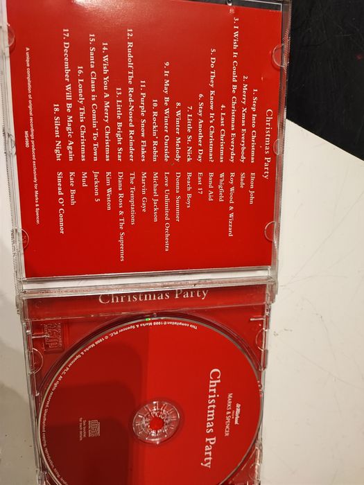 Płyta CD christmas party na święta