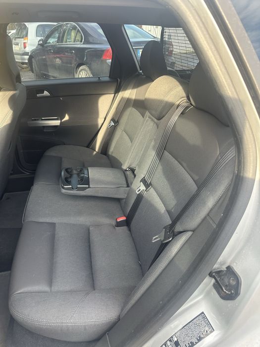 Conjunto de bancos volvo v50  ano 2008 tecido e pele cinza