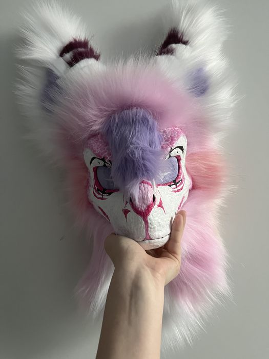 Dino mask fursuit