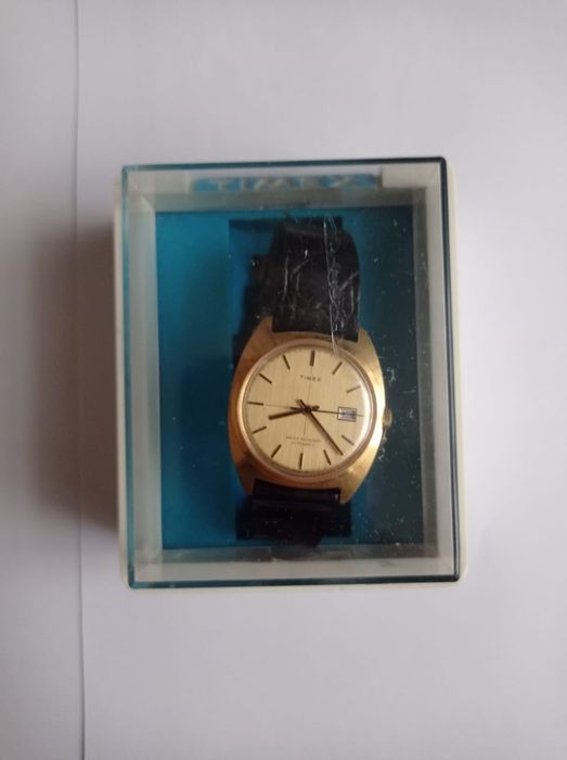 Годинник Timex Automatic 1977 р. Повний комплект (коробка, документи),
