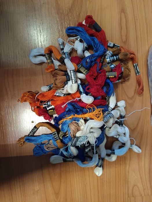 Mulina - różne kolory