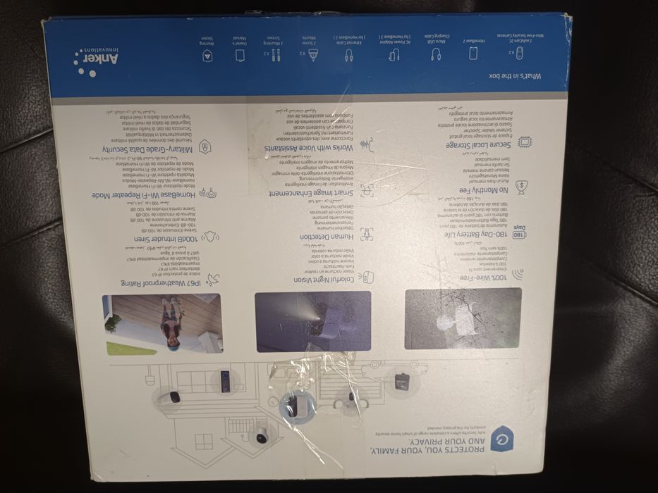 Eufycam 2C zestaw 2 kamer bezprzewodowych BEZ BAZY