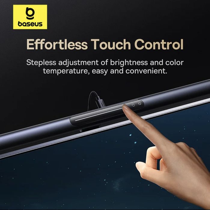 Лампа для монітора Baseus I-Wok 3 USB Black