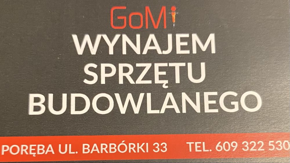 Wynajme zageszczarkę 500kg