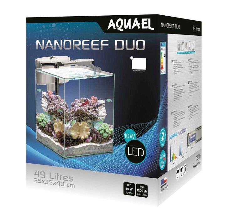 AQUAEL Nano Reef Duo akwarium 49 l, LED 10W