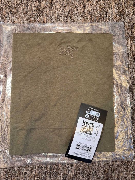 Komin Arcteryx LEAF Cold WX Neck Gaiter AR Wool Crocodile
