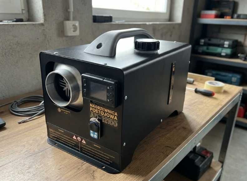 Fabrycznie NOWA Nagrzewnica Olejowa WEBASTO 12 Kw 12v 230v Dmuchawa Grzewcza Do Warsztatu Garażu Magazynu I Budowy Elektronarzędzia