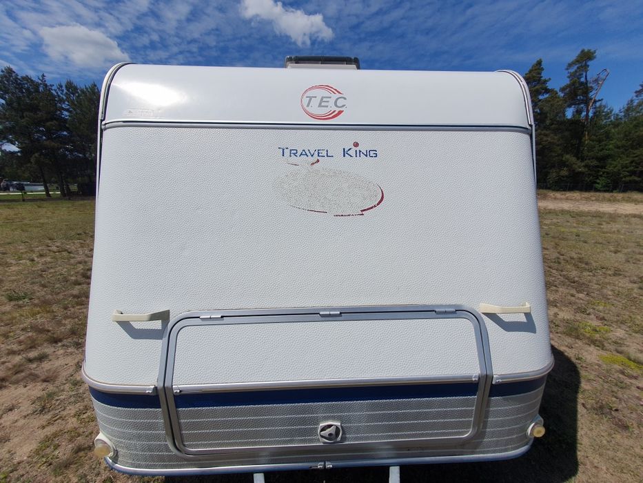 Tec Travel king2003r 4x osoby,Przedsionek,1200kg,Bojler,Media,Prysznic