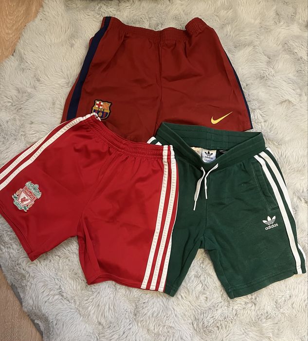 Krotkie spodenki nike adidas