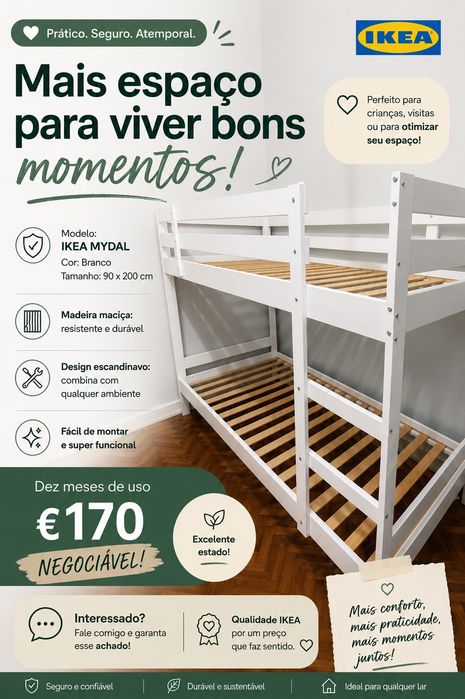 Cama Beliche IKEA