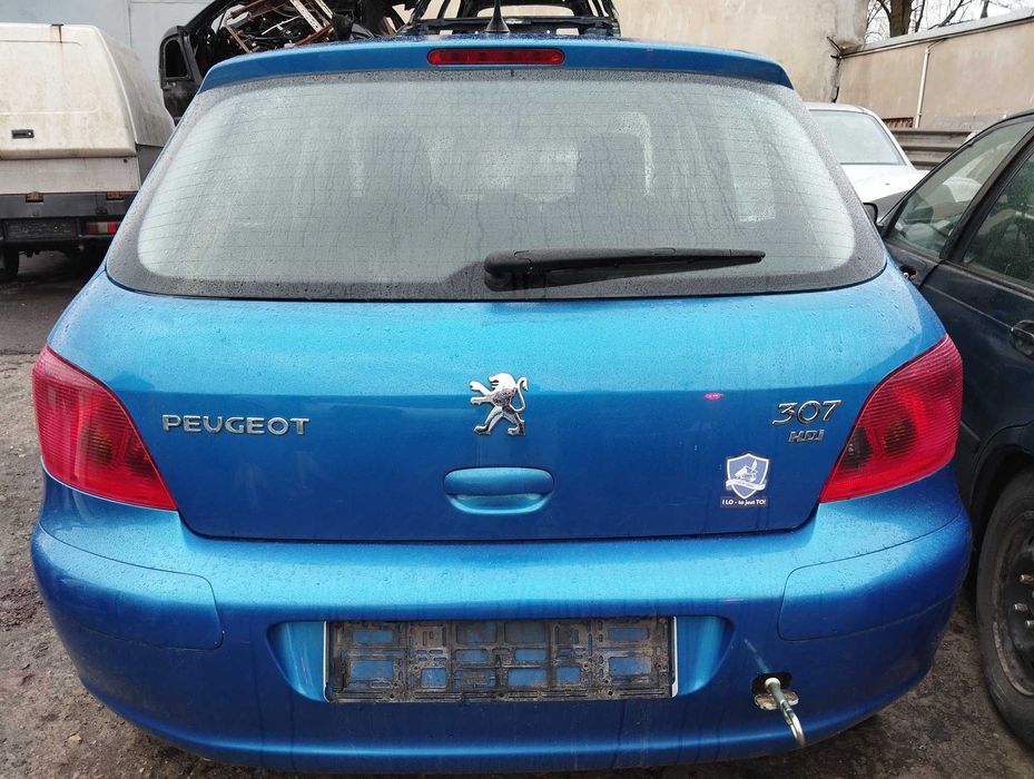 Peugeot 307 2.0HDi 5D 2004r.Zderzak tylny.