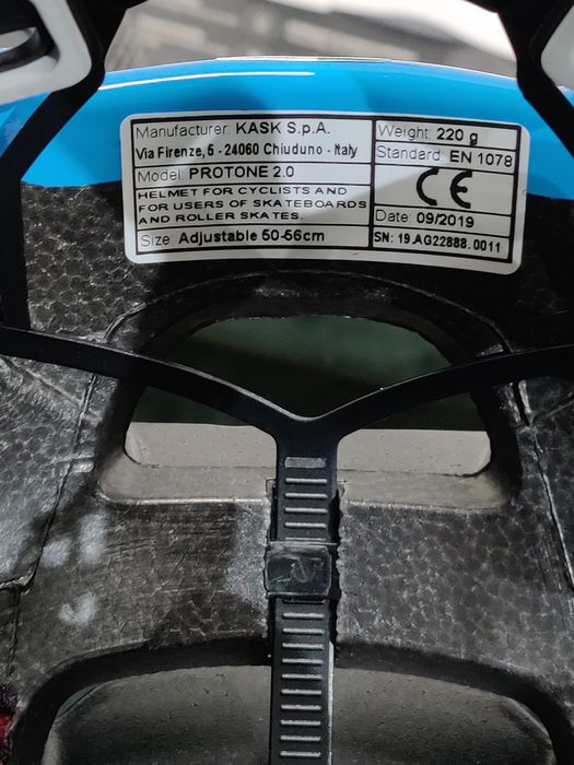 Kask rowerowy KASK protone 2.0 oryginalny 50-56