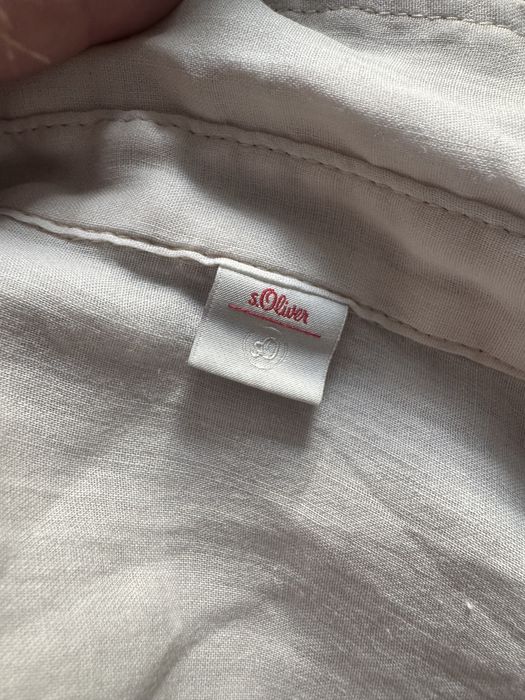 Biała przewiewna koszula