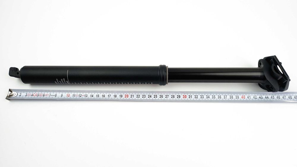 NOWA Sztyca regulowana 31,6mm x 150mm manetka z obejmą wspornik siodła