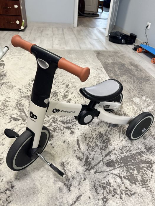 Триколісний велосипед Kinderkraft 4TRIKE Silver Grey