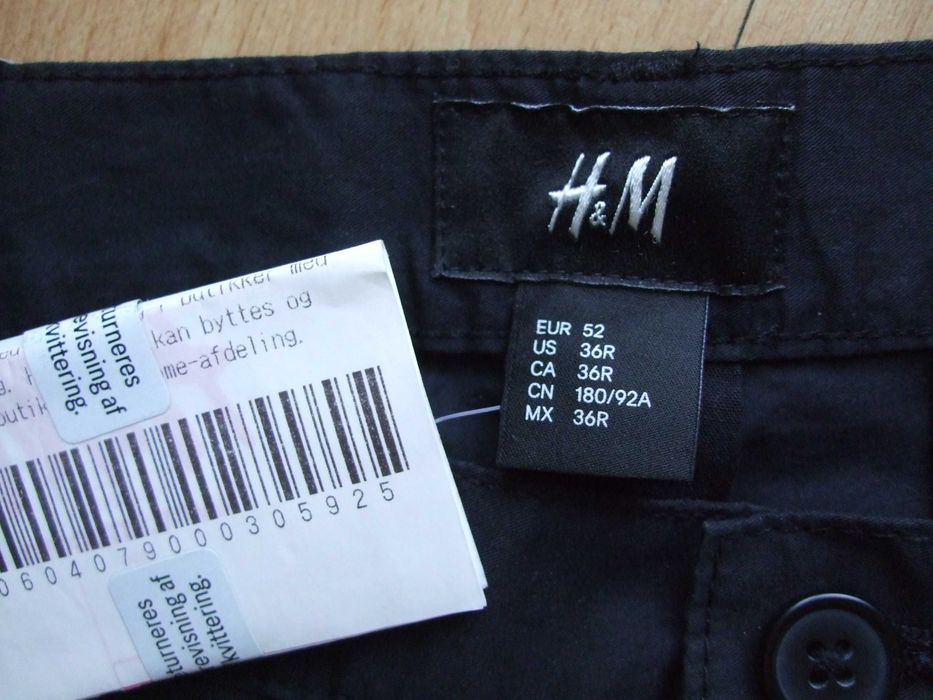 Spodnie krótkie firmy H&M w rozmiarze 52