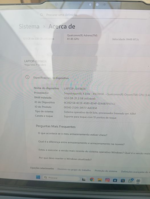 Computador novo e no bom estado