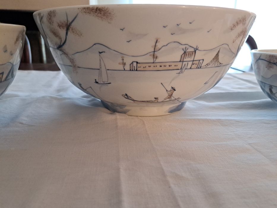 Taças de louça chinesa para decoração