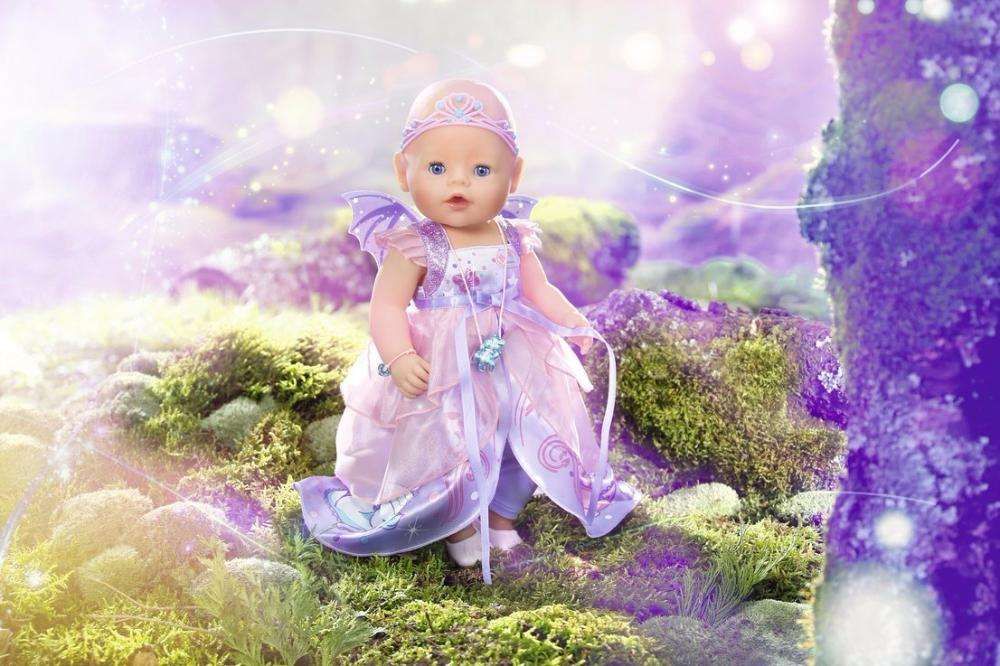 БЕСПЛ.ДОСТАВКА Кукла пупс Baby Born Фея Zapf 824191 826225