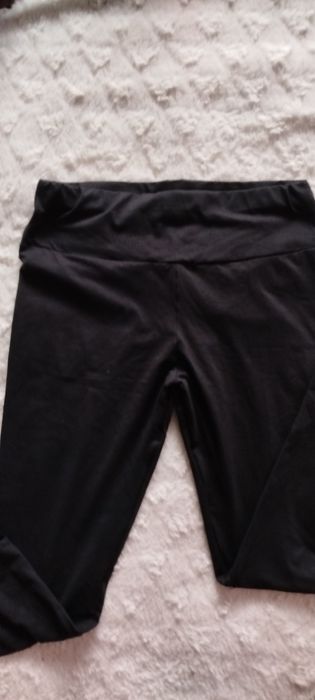 Legginsy marszczone z push up wysoki stan 40