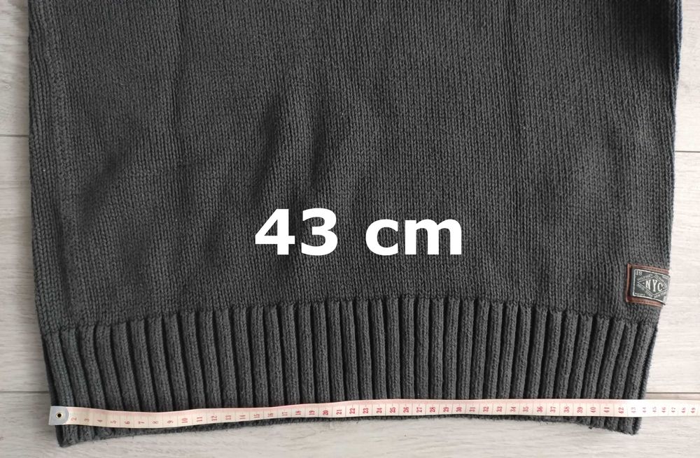 Męski Sweter Hilfiger Denim z Norweskim Wzorem - Rozmiar L