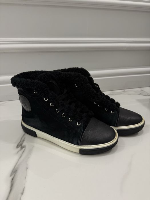 Зимові кеди чорного кольору 37 розмір жіночі
