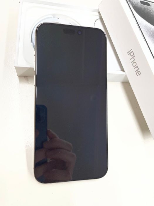 iPhone 15 Pro Max 256Gb Titanium White c/novon