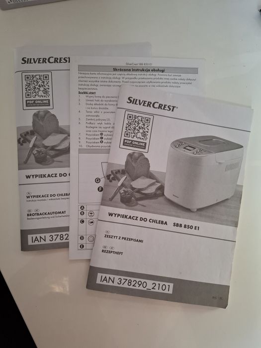 Maszyna do pieczenia chleba wypiekacz chleba SilverCrest